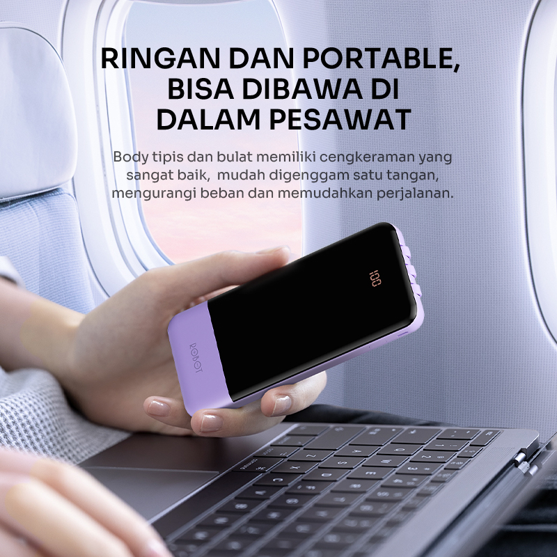 POWERBANK ROBOT RP-101L 10000MAH ( NEW )