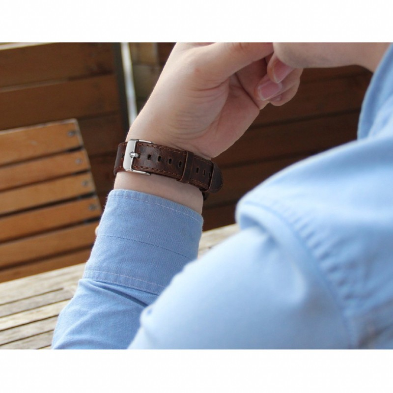 Strap Casio MTP-VD01L VD01GL - Tali Jam 22mm Genuine Leather Kulit Quick Release