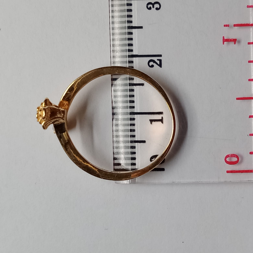 Cincin Emas 17K - 2.1 Gr Kadar 750 - 5155