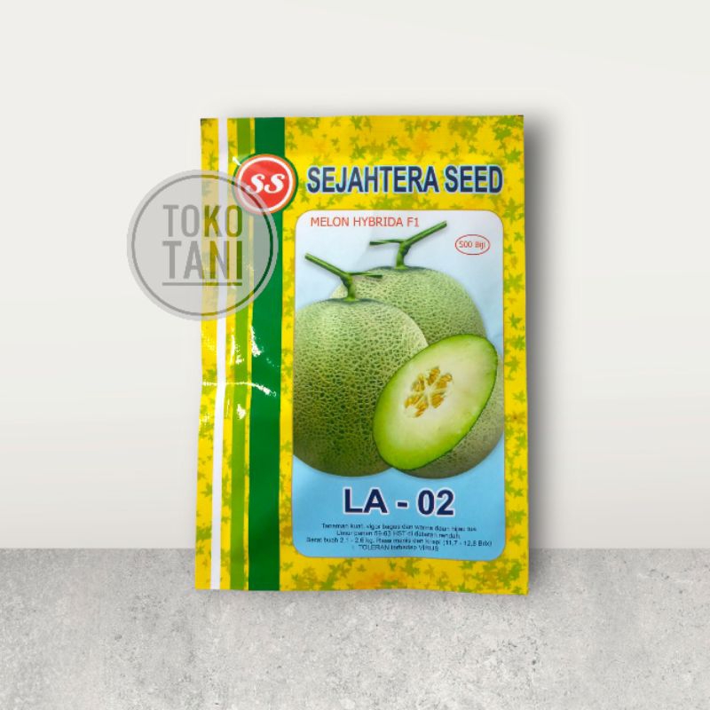 Benih Melon LA 02 F1 500 biji Original