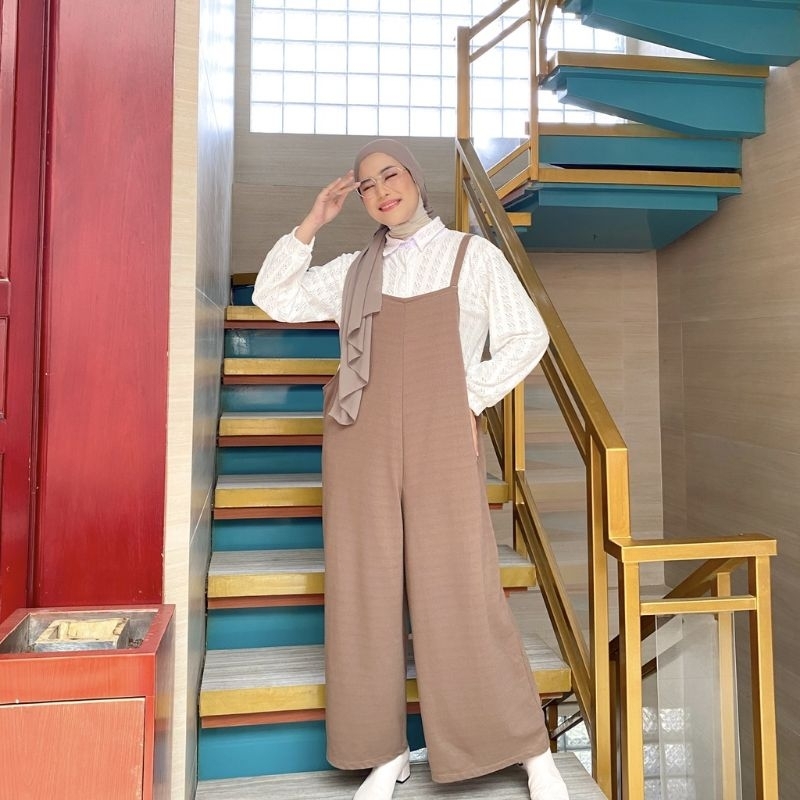 Mybamus Albani Loose Overall Mocca M15688 R104S2