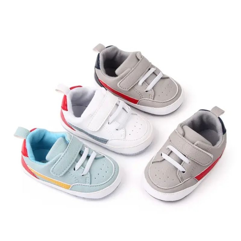 Sepatu Bayi Laki Laki 0-18 bulan Sepatu Prewalker Baby Boy S1287