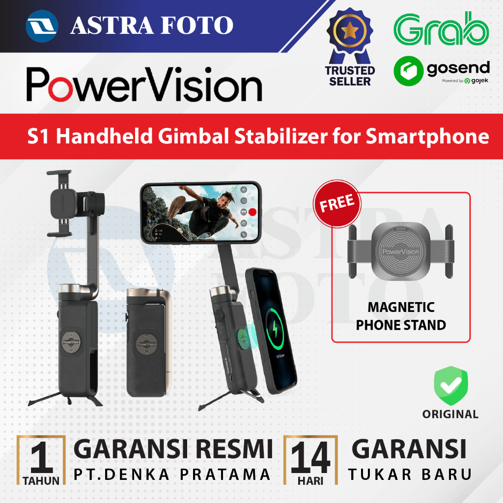 PowerVision S1 Handheld Gimbal Stabilizer for Smartphone POWER VISION