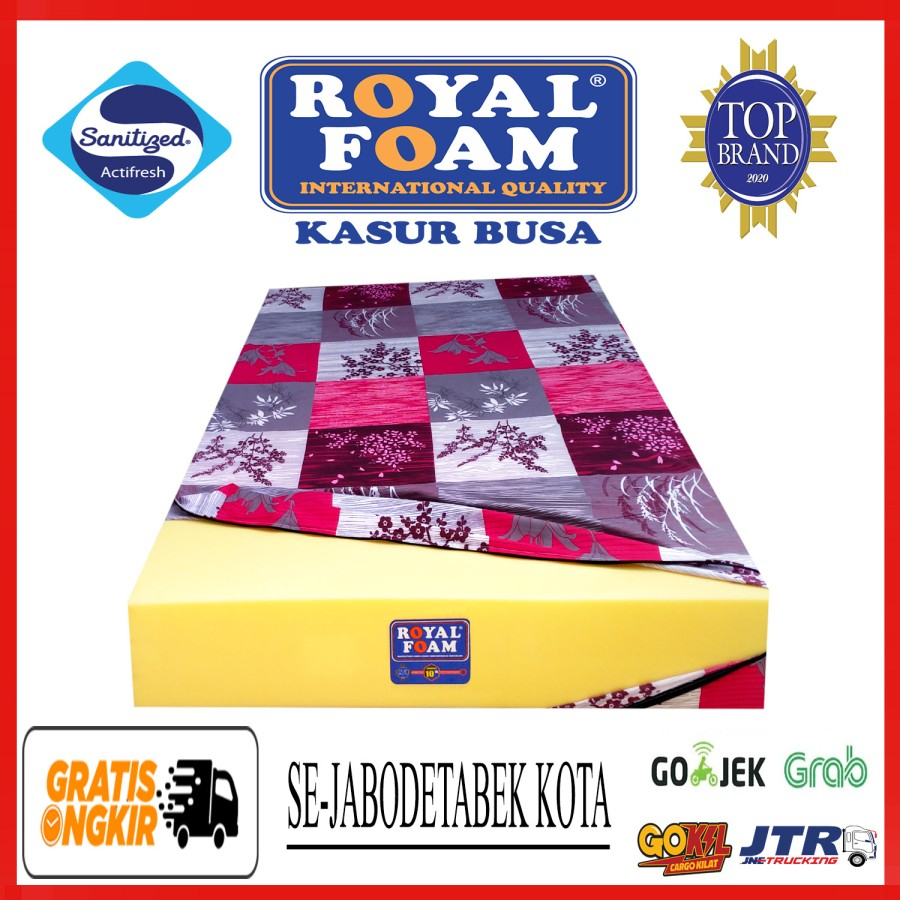 Kasur Busa Royal Foam D16 Tebal 120 x 200 x 20Cm Garansi 10 Tahun / Royal Foam