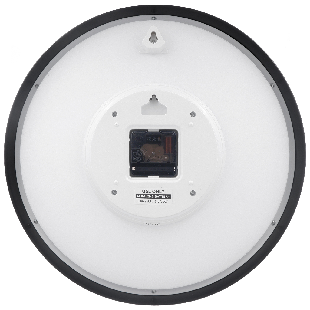 Jam Dinding Edison EDW 365 T5 Timbul Diameter 360mm 36cm