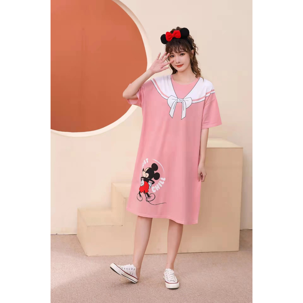 KAWAI BAJU TIDUR DASTER DRESS ADA SIZE M - XXL LUCU IMPORT