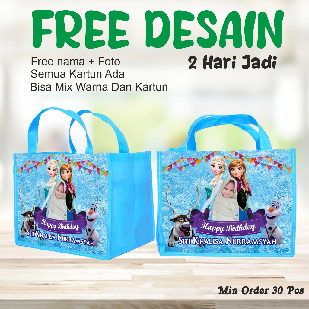 

PAKET TAS BENTO 100 PCS-FREE DESAIN FOTO DAN NAMA-BINGKISAN ULANG TAHUN-BINGKISAN BERGAMBAR