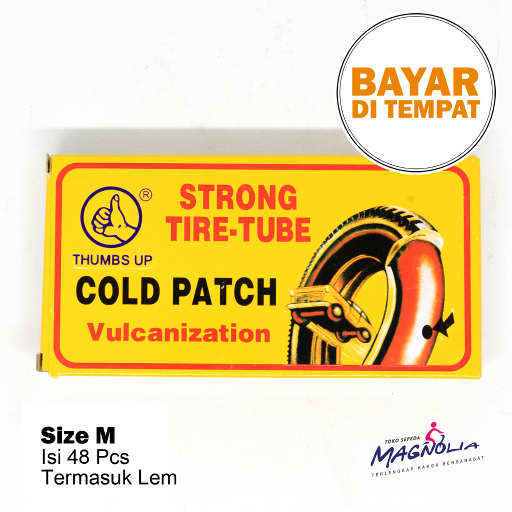 Kanisir Vulkanisir Cold Patch Tire Repair Lem Ban Bocor Tambal Ban Sepeda