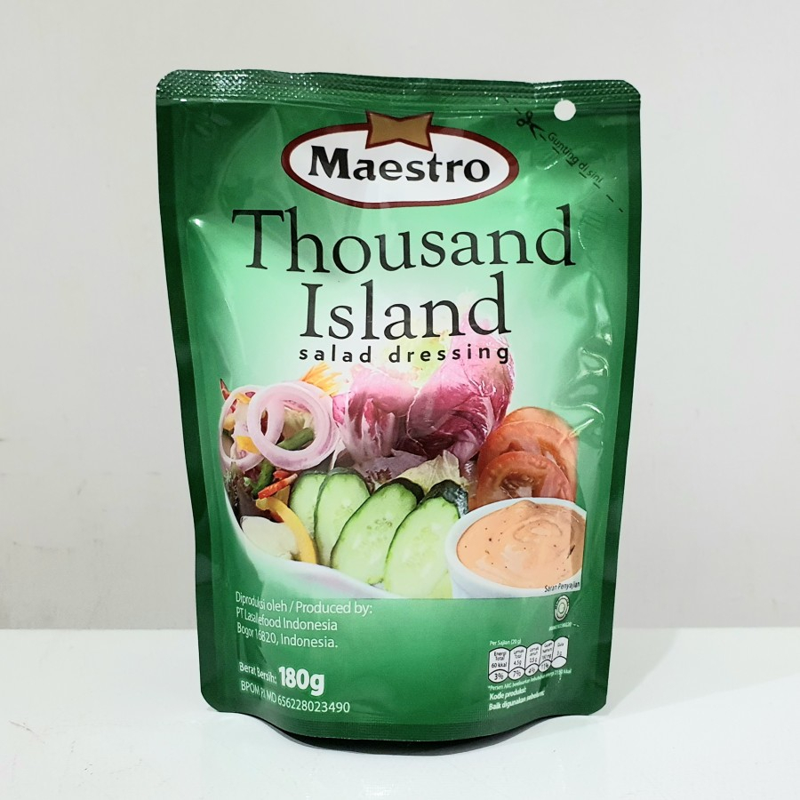 

Maestro Thousand Island Salad Dressing 180g