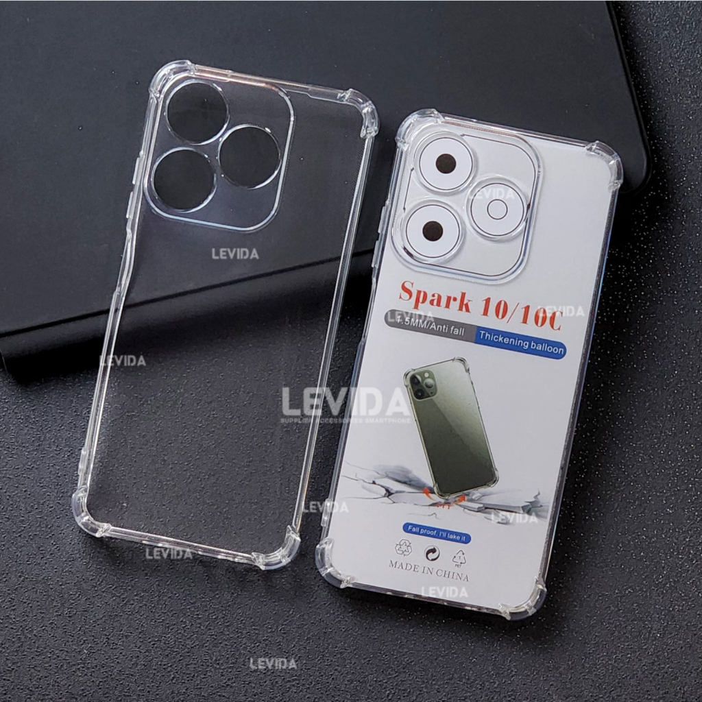 Tecno Spark 10c Tecno Spark 10 Nfc Tecno Spark 10 Pro Nfc Tecno Spark Go 2023 Soft Case Airbag Clear