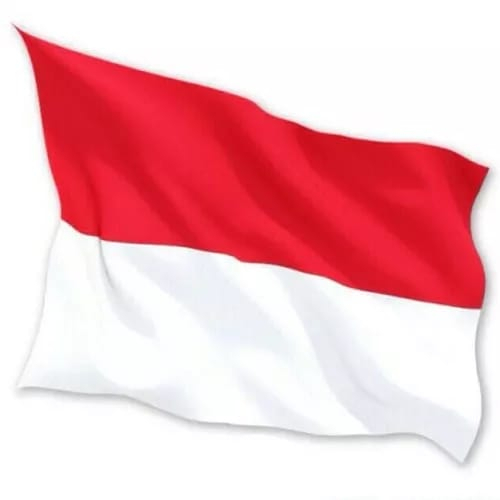 Bendera Merah Putih Ukuran 120x80 BENDERA UPACARA KATUN SATEN MERAH PUTIH PUSAKA