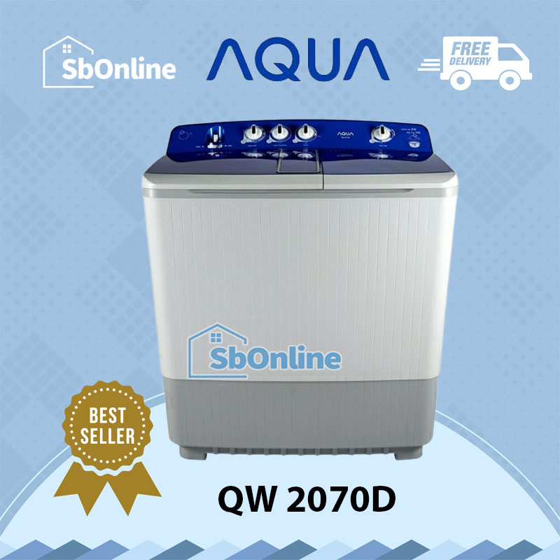 Mesin Cuci AQUA 20kg QW 2070D