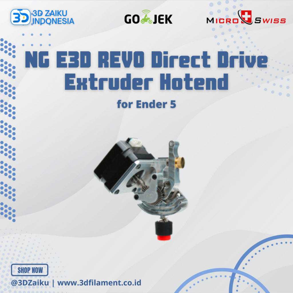 Micro Swiss NG E3D REVO Direct Drive Extruder Hotend for Ender 5