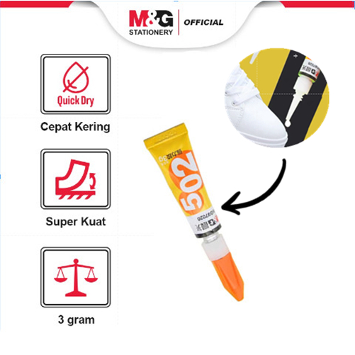 

M&G Lem Extra Kuat Super Glue Cepat Kering 3gr