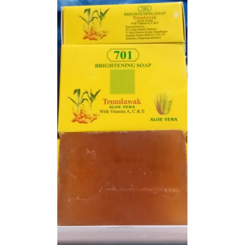 Sabun Temulawak Original Hologram Gold / Sabun Temulawak 701