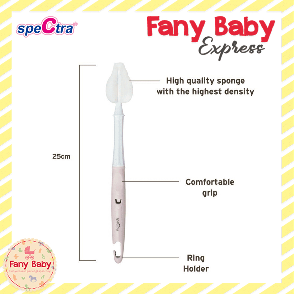 SPECTRA NIPPLE BRUSH LONG (SIKAT DOT) ISI 2 / NP006