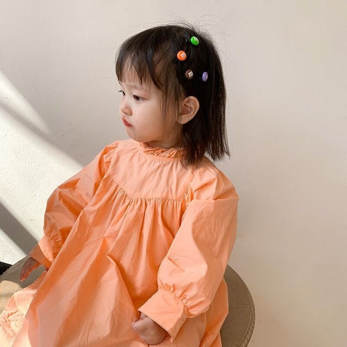 Jepit Rambut Anak Warna Pelangi Gaya Korea Jepit Rambut Candy isi 10pcs