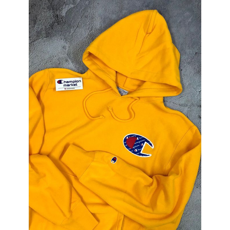 Original Hoodie Champion Reverse Weave Bordir Embroidery