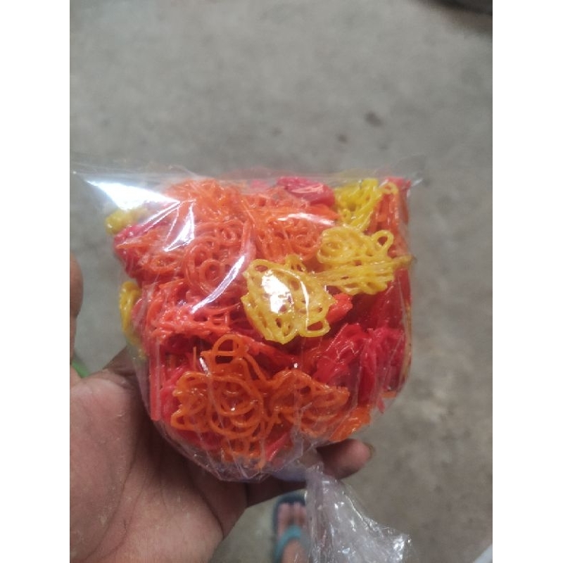 

kerupuk mawar warna