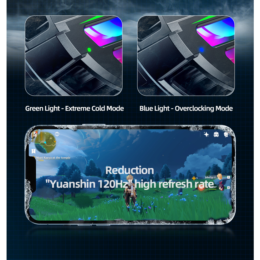 Plextone EX1 Radiator Pendingin HP Magnet Fan Cooler Cooling Fan HP