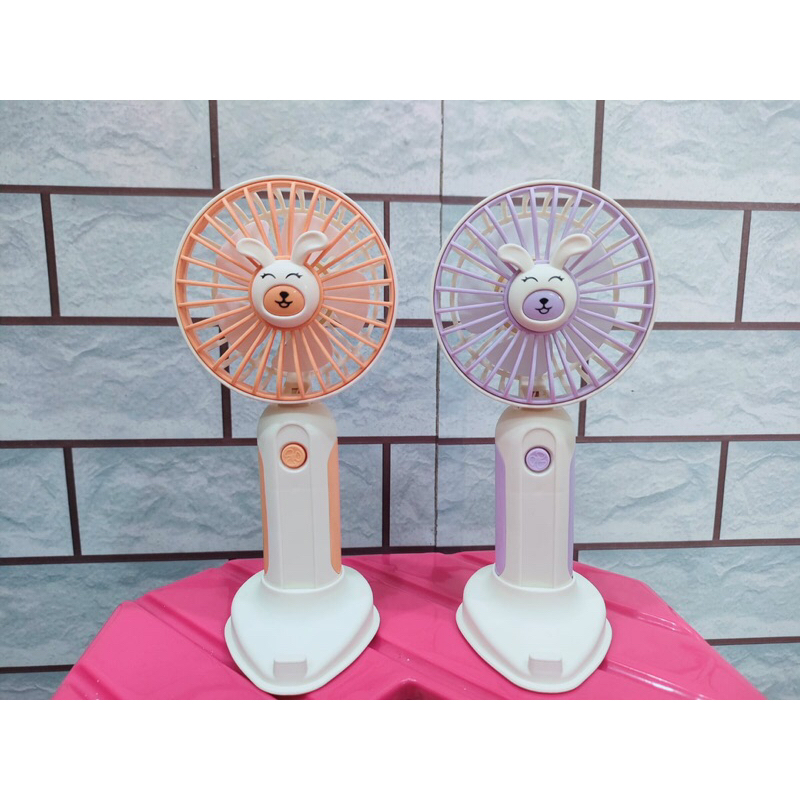 Kipas Angin Mini Portable HK-59/ Mini Fan USB Rechargeable Desktop Fan/Kipas Angin Travel