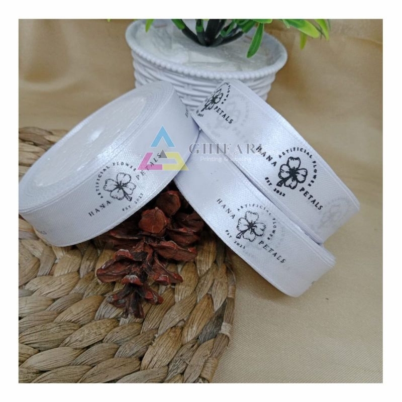 

RB Label Custom Pita/Pita Satin/Tali Hampers/Label Pakaian/Aksesoris Pakaian