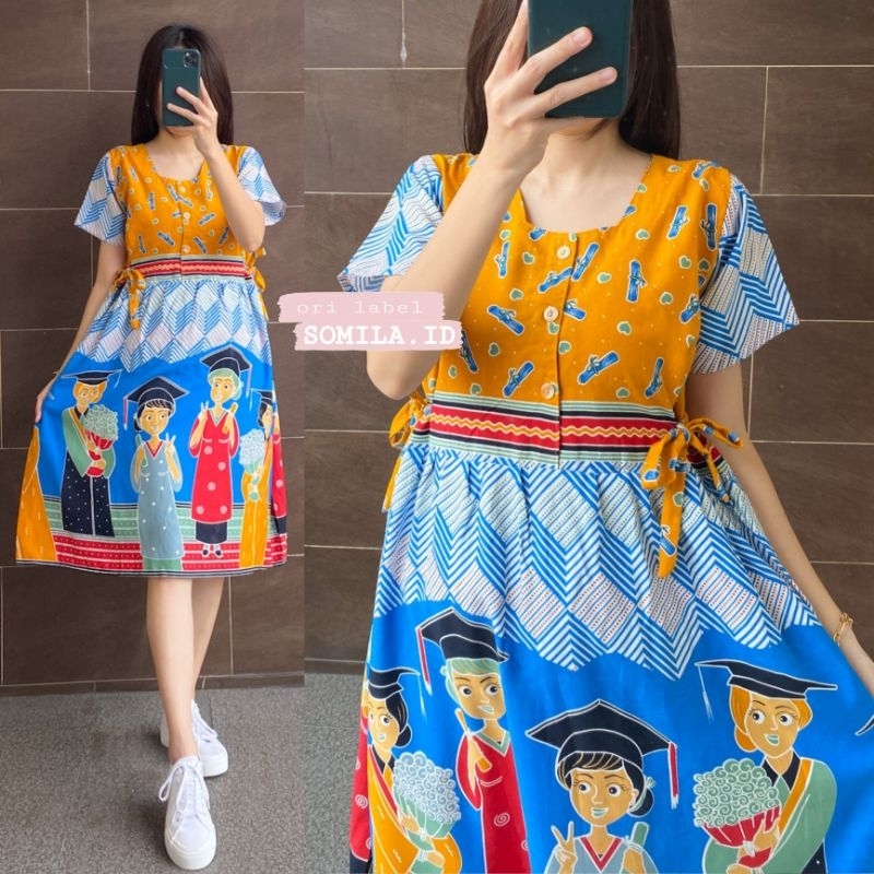 LD 115 GROSIR DASTER SOMILA.ID TERBARU BUSUI CHIBI PUTRI SERUT BATIK BU TEJO LULUS