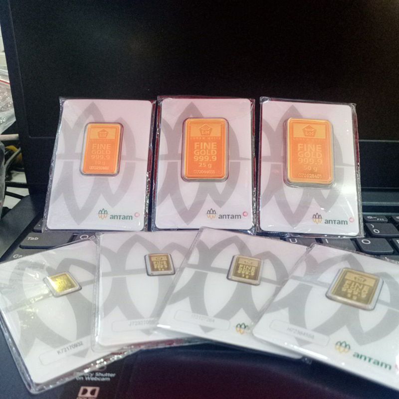 CHIBI GOLD ANTAM LM ANTMAM 10 GRAM 25 GRAM   - CHIBI GOLD