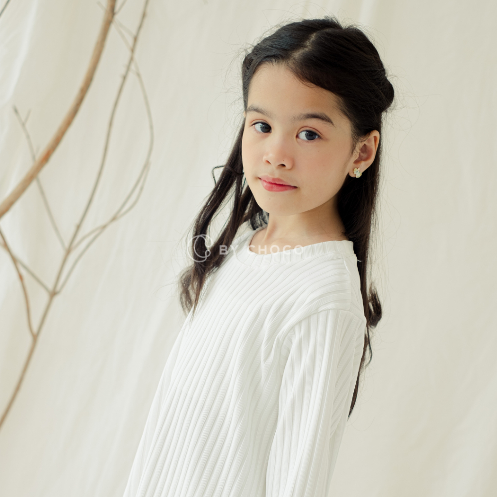 by Choco - Dress Kids Knit Hornet - Gamis Anak - Baju Anak Rok Mengaji