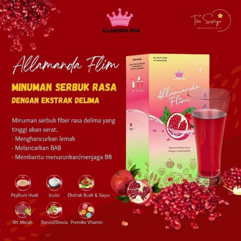 

ALLAMANDA FLIM SACHET BY SISKA CHIC PENDUKUNG DIET