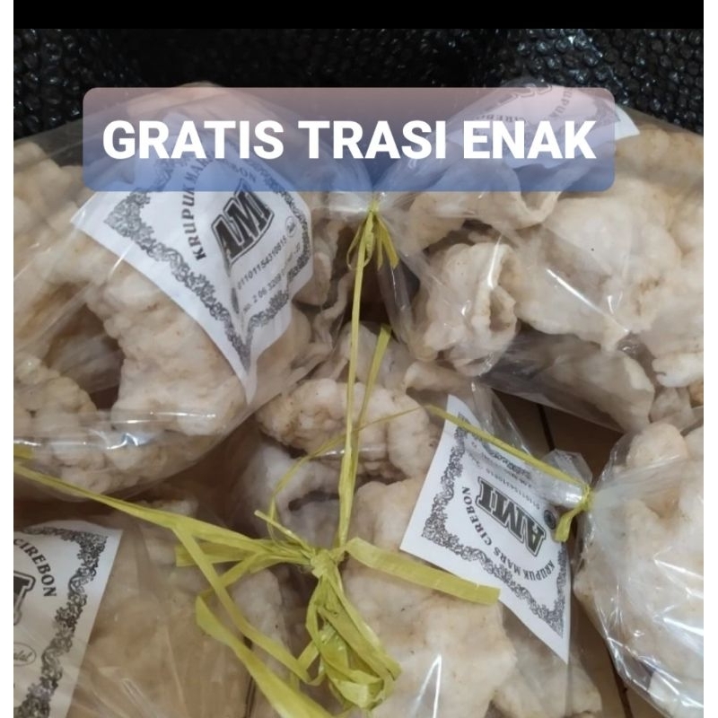 

Krupuk mlarat -krupuk melarat - krupuk Cirebon- krupuk miskin ENAK GRATIS terasi khas cirebon