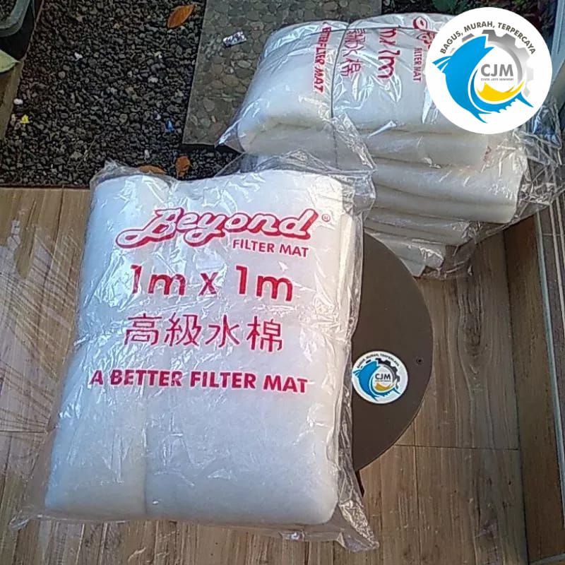 Kapas filter aquarium / Kolam, Kapas Beyond 1x1 meter filter mat