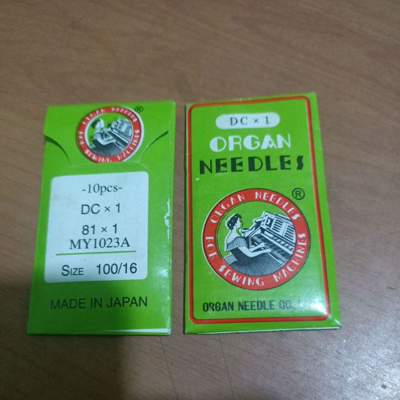 jarum Obras DC x 1 nomor 16 merk ORGAN