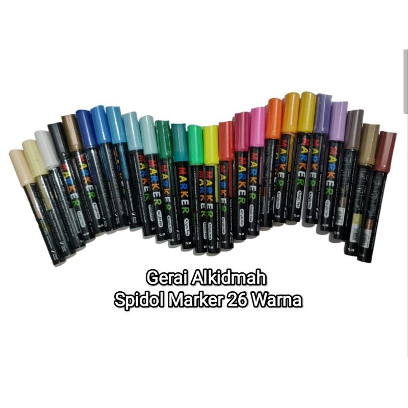 

Spidol Marker Warna Permanen M&G