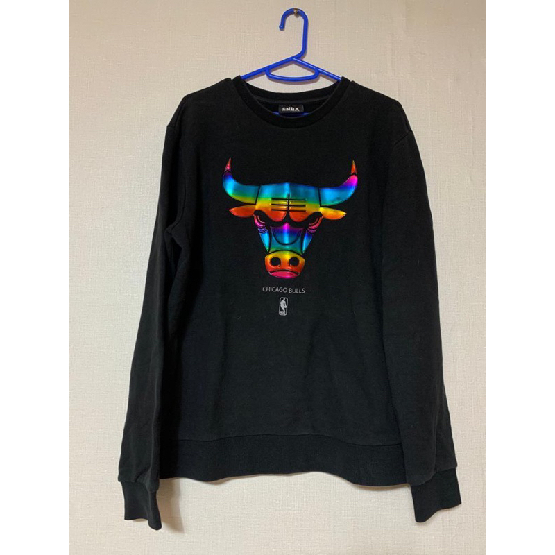 CREWNECK NBA CHICAGO BULLS RAINBOW ORiginal