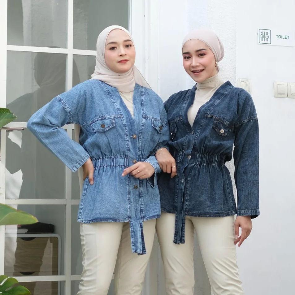 Cindy blazer | blazer jeans | outer wanita