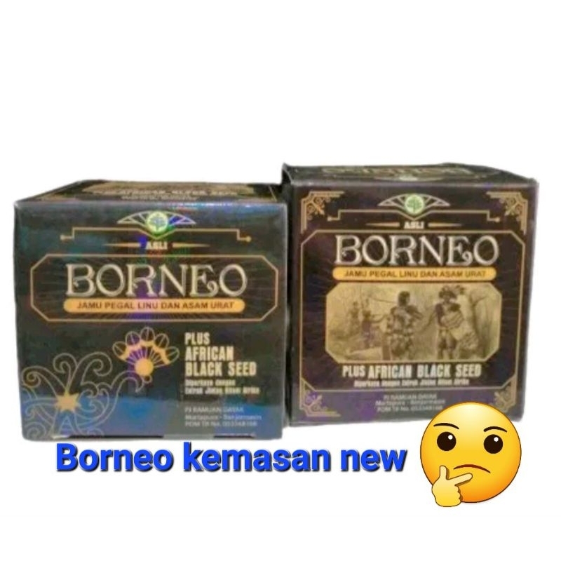 Borneo kapsul - Obat Herbal Pegel Linu & Asam Urat Rematik Ramuan Dayak
