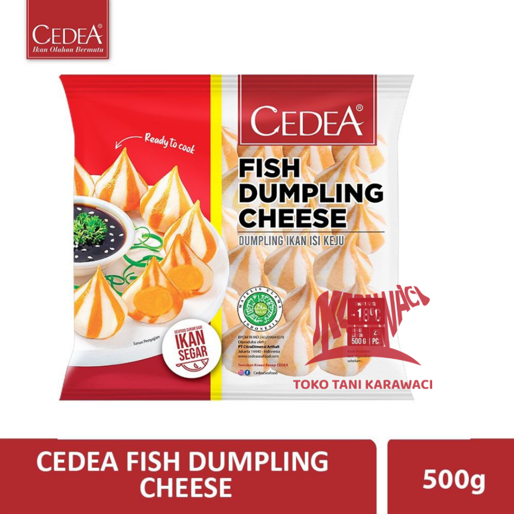 CEDEA Fish Dumpling Cheese @500gr