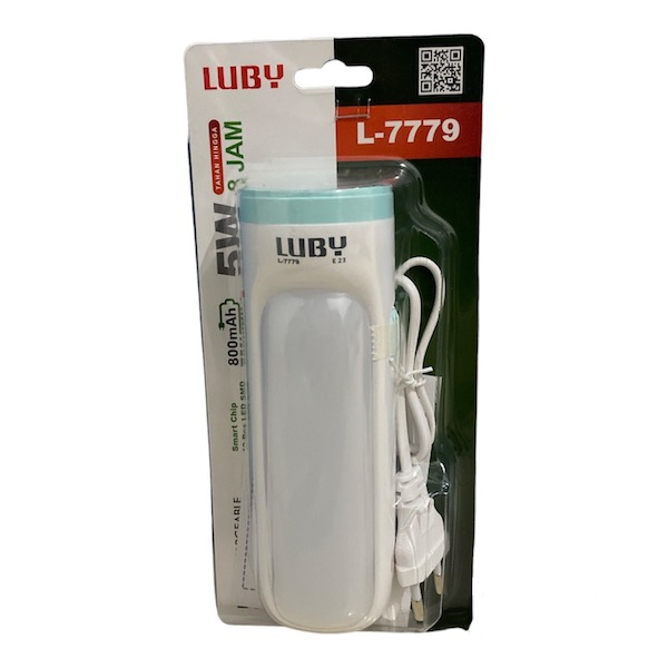 Luby Senter Lampu Emergency L-7779 5W Rechargeable Tahan 8 Jam