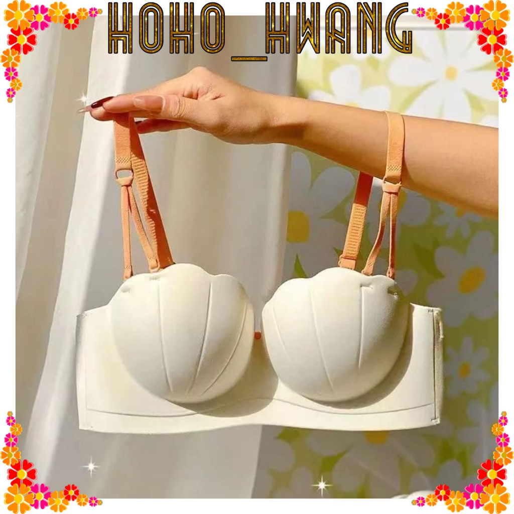 HOHO_HWANG (B-361) BRA WOMEN Mermaid Kerang Bra wanita terbaru