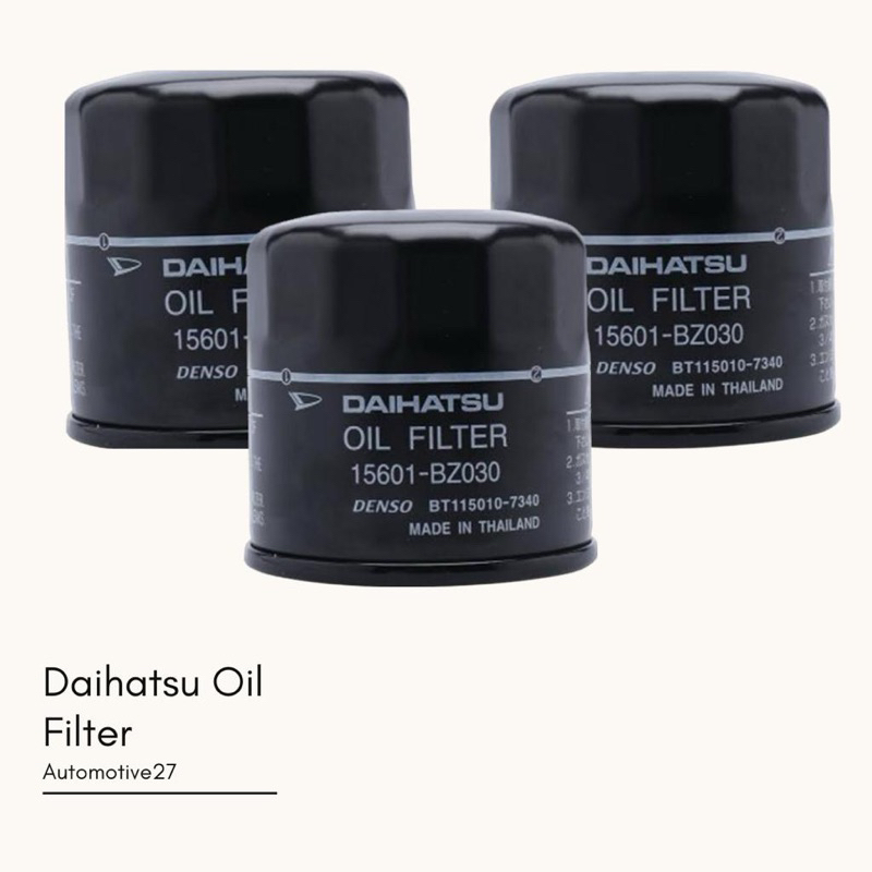 Oil Filter // Filter Oli Mobil Daihatsu