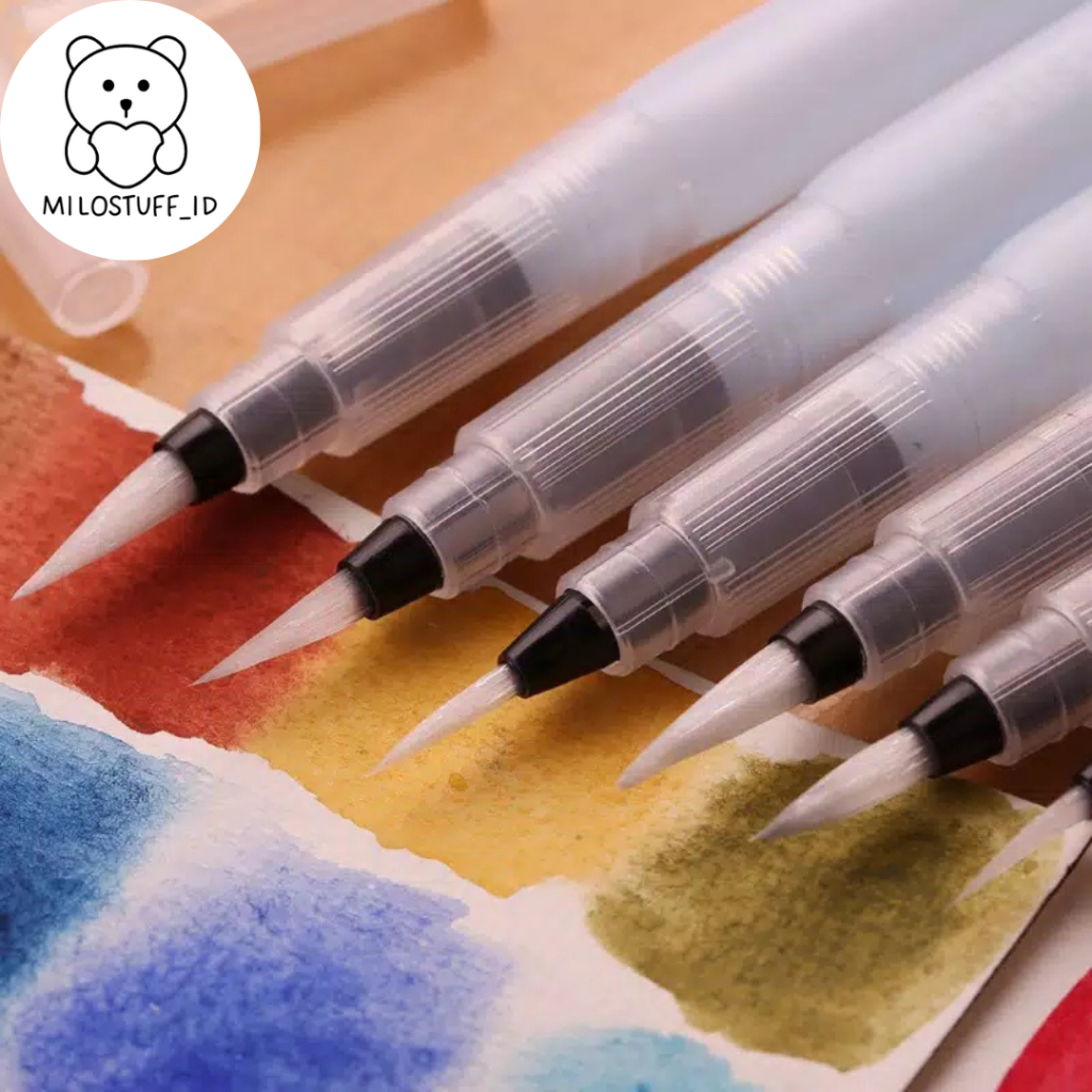

[MILOSTUFF_ID] Water Brush / Brush Pen For WaterColor Kuas Untuk Lukis Cat Air--MS0048
