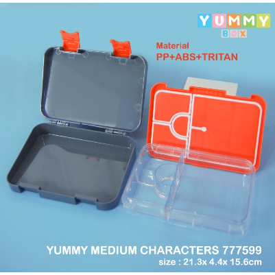 YUMMY BOX MEDIUM BENTO CHARACTERS 710ML 777599