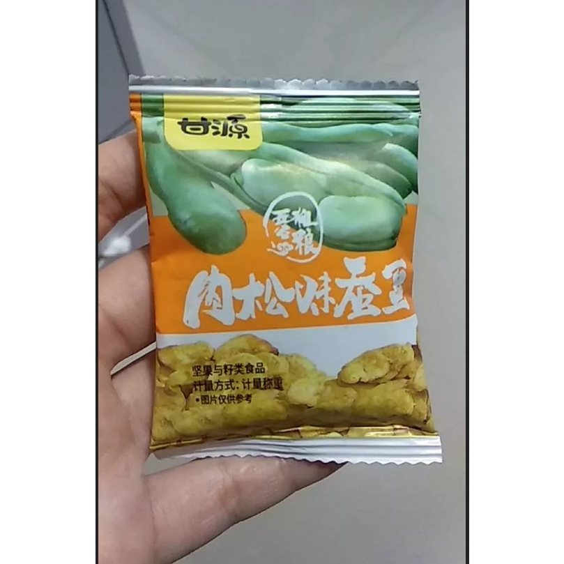 

Snack kacang koro impor Ganyuan broad beans eceran 1pcs ecer