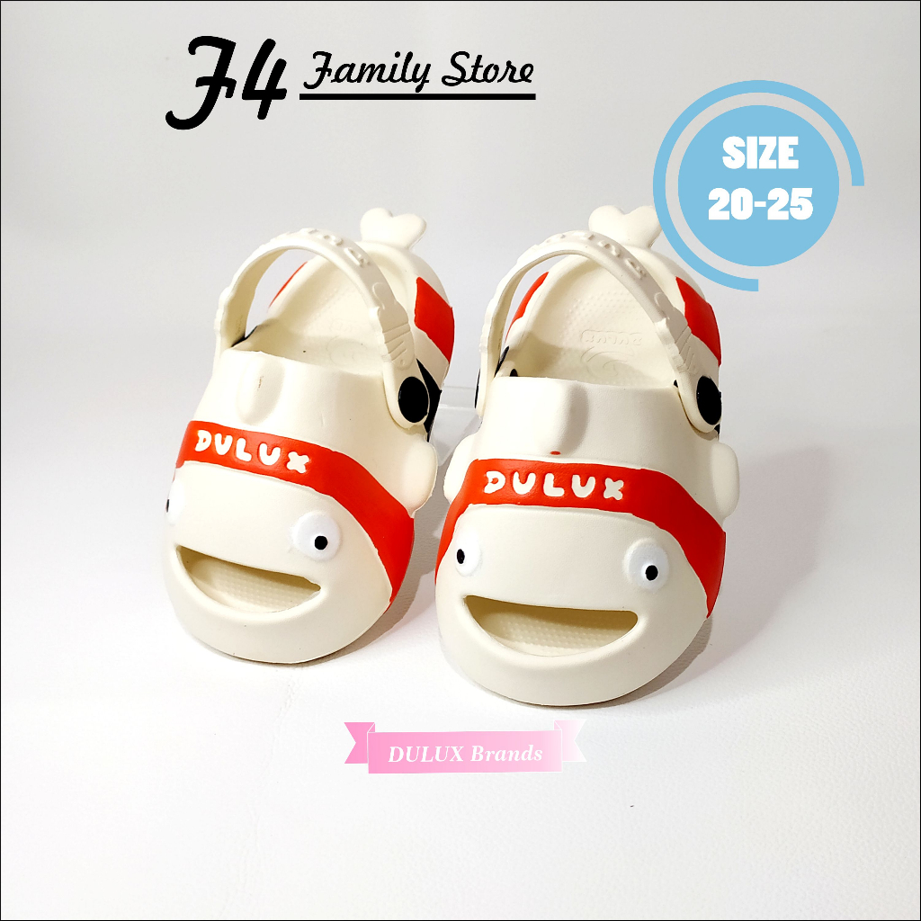 Sendal Anak Laki Laki Terbaru Motif Ikan Nemo Tali Belakang Usia 1 3 Tahun