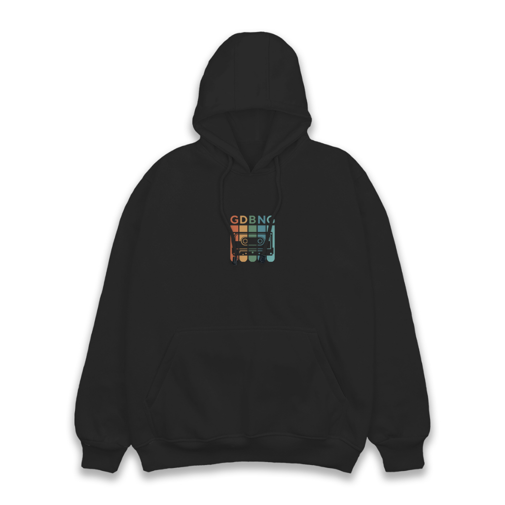 Gadabang Sweater Hoodie Kasette Black