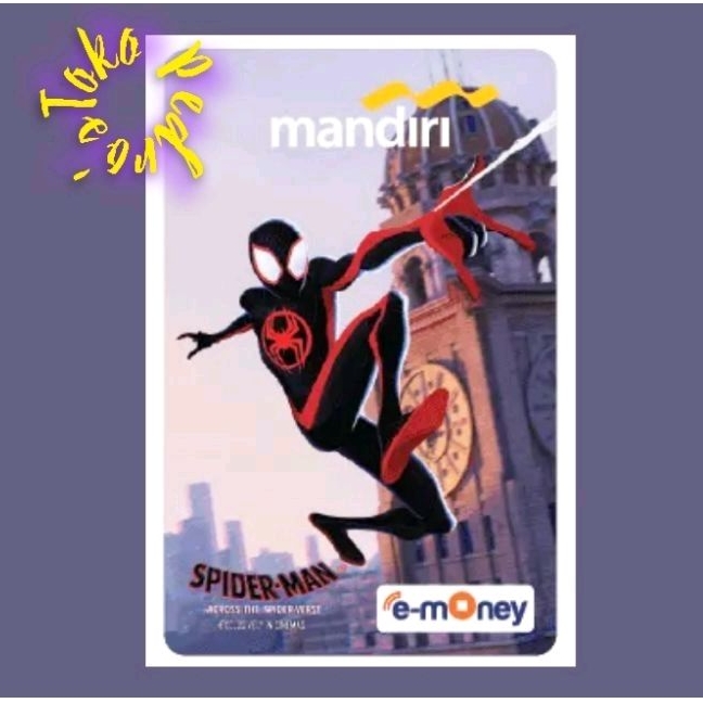 eMoney eToll Spiderman Across The Spider-Verse (MILES Morales) ORIGINAL! /Like Flazz Tapcash or Brizzi