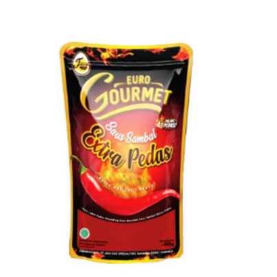 

Euro Gourmet Saus Sambal Extra Pedas 1 Kg - Extra Hot Chili Sauce