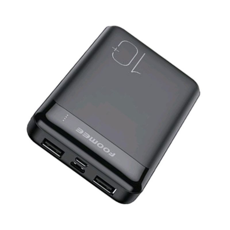 FOOMEE POWER BANK 10000MAH RQ10 BLACK