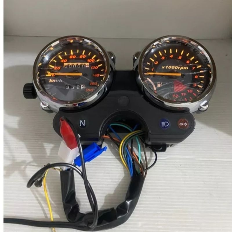 Speedometer bulat set / spidometer kilo meter yamaha rxking rxs